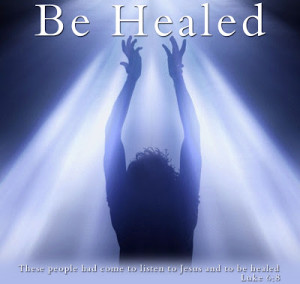 be healed