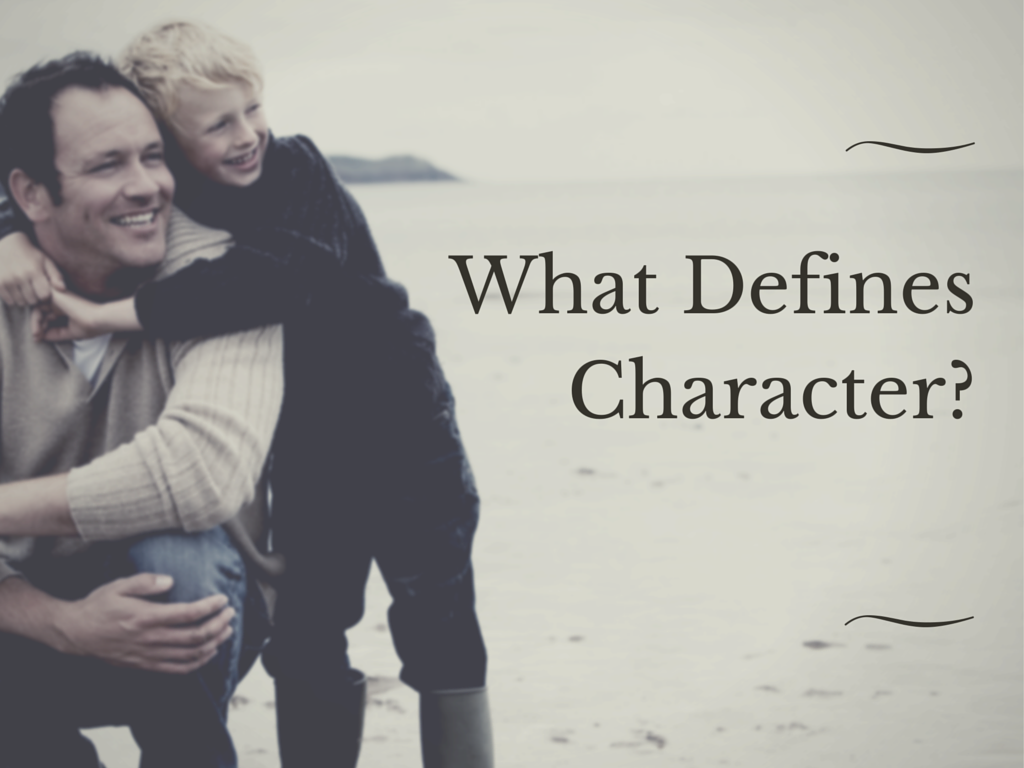 What Defines Character? Tony Agnesi