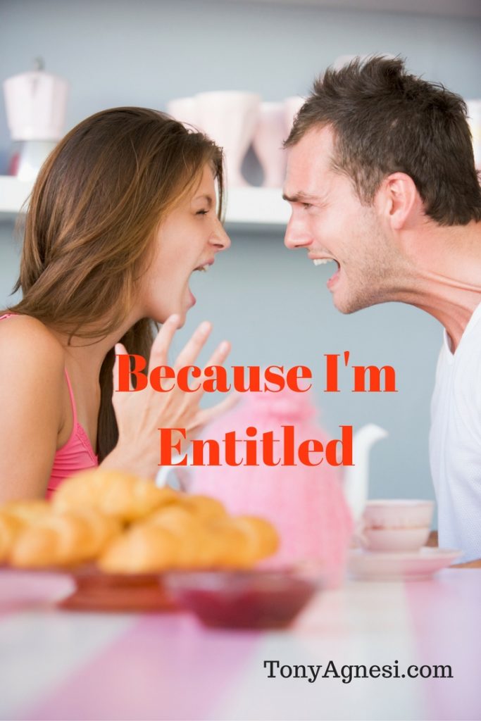 Because I'm Entitled