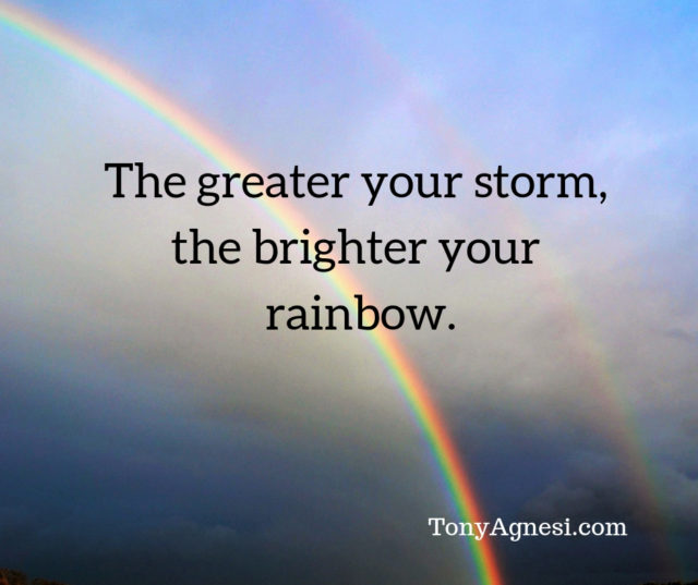 The Greater Your Storm – Tony Agnesi